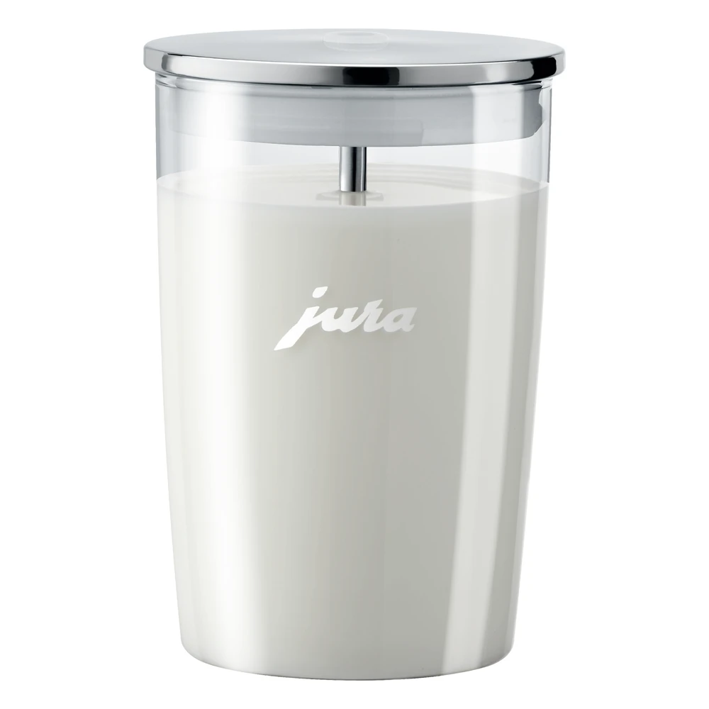 Glas-Milchbehälter